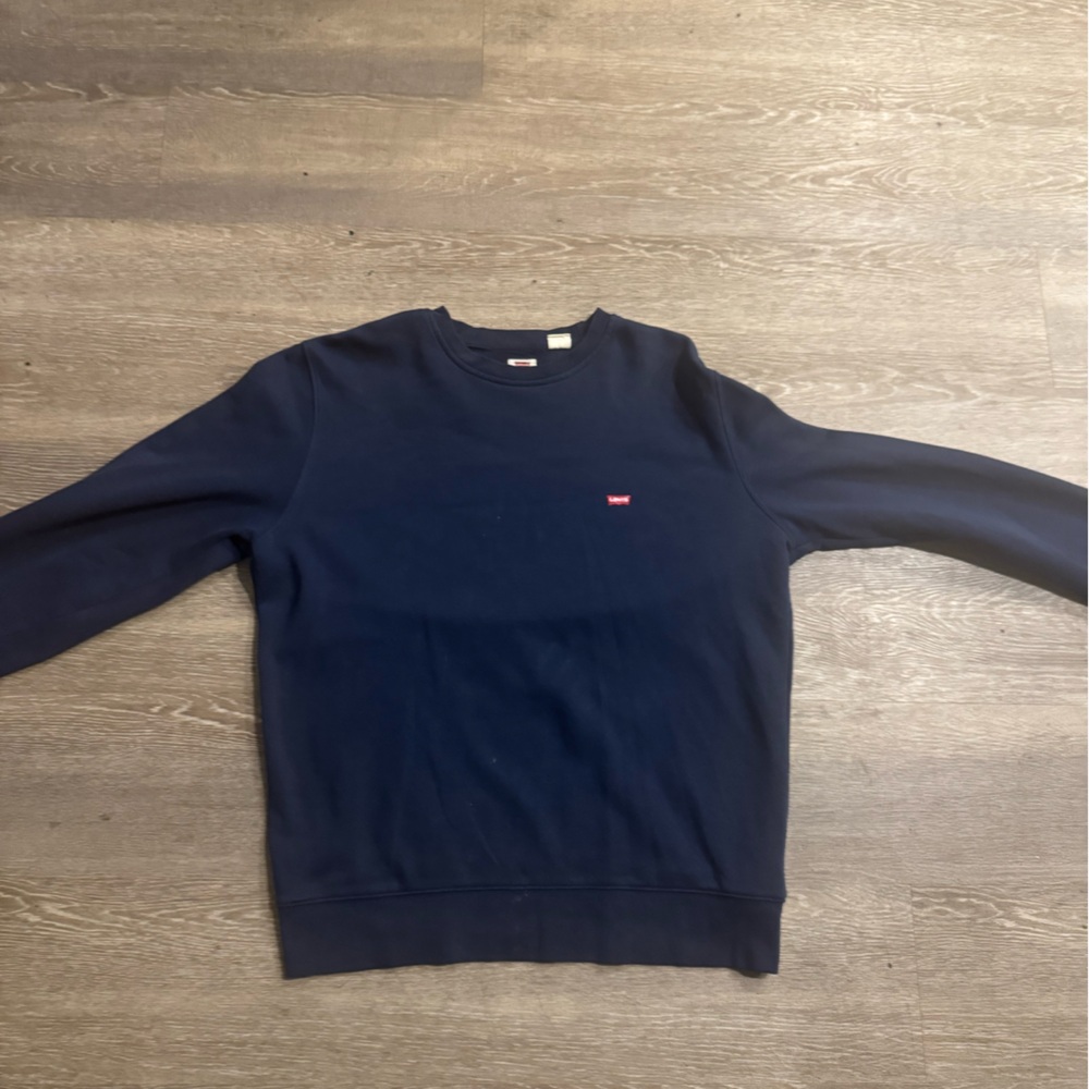 Levi's Dark Blue Crewneck Sweater
